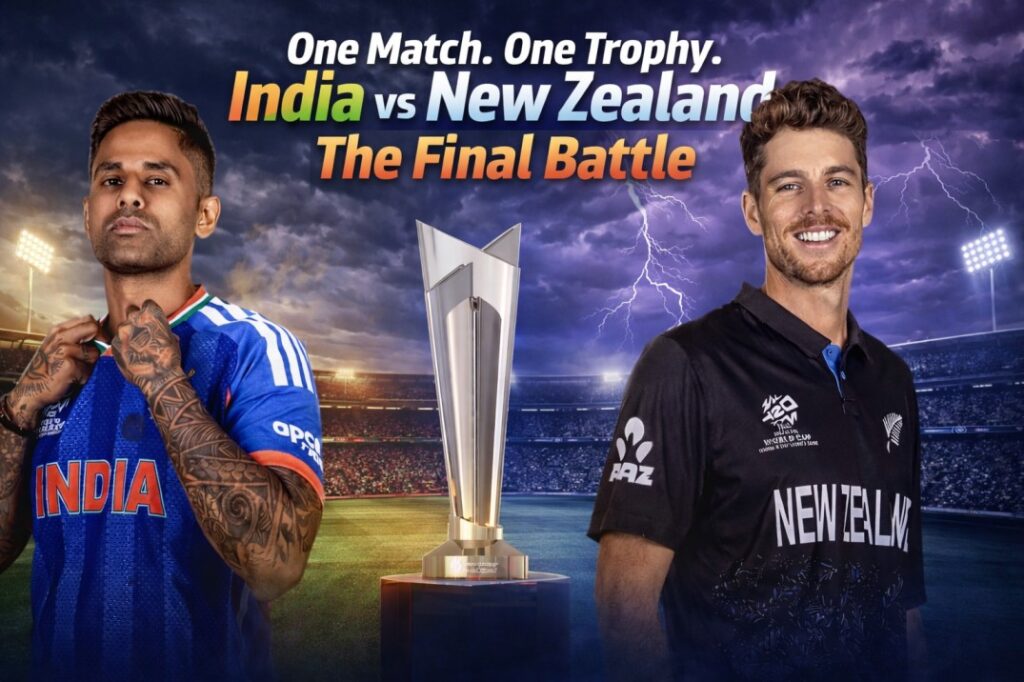 India vs New Zealand - The Final Battle